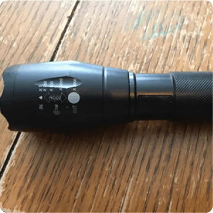 VitalTac Flashlight customer Carla B.